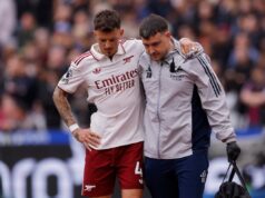 Mikel Arteta oferece atualização preocupante sobre a lesão de Ben White: ‘Não parece bom’