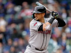 Ildemaro Vargas, do D-Backs, encerra seqüência ininterrupta de 27 jogos, a segunda mais longa para abrir a temporada da MLB