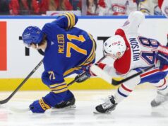 Sabres x Canadiens Placar ao vivo, atualizações e destaques do jogo 1 das semifinais da Conferência Leste dos Playoffs da NHL