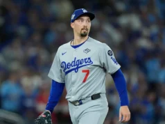Snell fará sua estreia na temporada pelos Dodgers no sábado, com Glasnow colocado na lista de lesionados