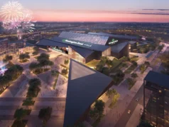 Browns divulgou renderizações panorâmicas da nova cúpula após a inauguração