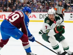 Cal Makar retorna de lesão e marca duas vezes para levar o Avalanche Wild a 9-6 no jogo selvagem 1