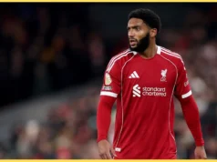 ‘Nós sentimos isso’ – Joe Gomez reage às vaias dos torcedores do Liverpool