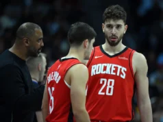 ‘We Are Warriors’: Liderados por Ime Udoka, os Rockets revidam no buraco de 3-0 contra o Lakers.