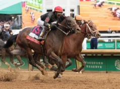 Cheri Devaux deve decidir se Golden Tempo comandará o Preakness para uma chance pela Tríplice Coroa.