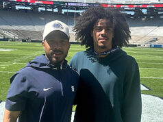 Um compromisso do Penn State WR Jameer Dean, pentacampeão estadual