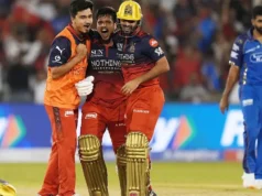 IPL 2026: RCB vence thriller de última bola para nocautear os indianos de Mumbai