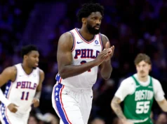 Sixers completam retorno contra Jayson Tatum-less Celtics no jogo 7, confronto de abertura com Knicks