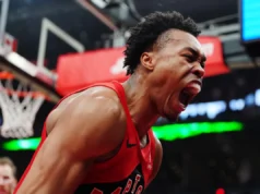 Barrett acerta a vitória de 3 pontos no OT enquanto o Raptors força o jogo 7, derrotando o Cavaliers por 112-100
