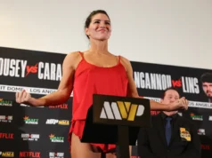 Gina Carano revela que perdeu 45 quilos na luta com Ronda Rousey na Netflix: ‘É difícil dizer’