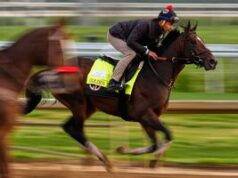 Golden Tempo vence Kentucky Derby enquanto Cherie Deveaux se torna a primeira mulher a treinar seu vencedor