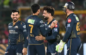 Resultados da partida IPL de ontem: Gujarat Titans venceu Rajasthan Royals por 77 corridas em Jaipur