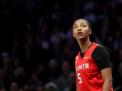 Angel Reese fez uma dobradinha em sua estreia dos sonhos, com um bloqueio no último segundo na vitória por 91-90 sobre o Lynx.