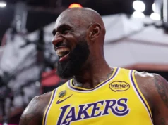 A estrela do Lakers, LeBron James, atingiu outro marco de pontuação na pós-temporada