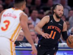 Knicks derrotam Atlanta Hawks por 51 e estabelecem recorde nos playoffs com 47 pontos de vantagem no intervalo