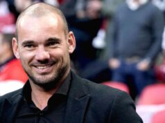 Wesley Sneijder não ficou impressionado com a qualidade da exibição na partida contra o Arsenal