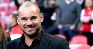 Wesley Sneijder não ficou impressionado com a qualidade da exibição na partida contra o Arsenal