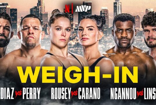 MVP MMA: Pesagem cerimonial de Rousey x Carano