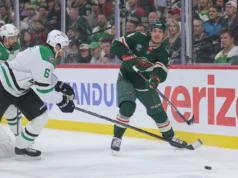 The Wild vs. the Avs não terá Joel Erickson e Jonas Brodin nos dois primeiros jogos da série.