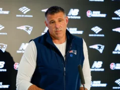 Mike Vrabel, do Patriots, sobre foco no treinamento: ‘Todos nós temos que lidar com as coisas aqui’