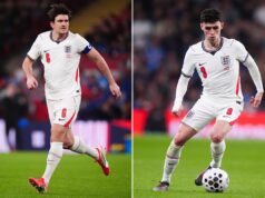 Harry Maguire ficou de fora da seleção da Inglaterra para a Copa do Mundo