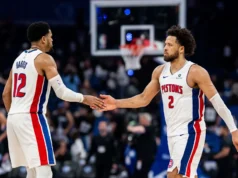 Tobias Harris no primeiro tempo, Cade Cunningham no segundo tempo foram demais para Orlando, Detroit vence o jogo 7