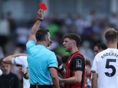 Desafio desagradável, Fulham x Bournemouth viu dois vermelhos consecutivos! 🫣