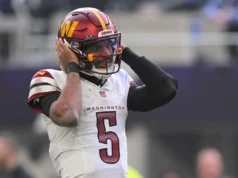 Por que o comandante novato WR Antonio Williams poderia ajudar 2026 a pressionar Jayden Daniels