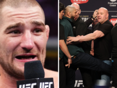 Sean Strickland sofreu um ‘chute no saco’ de Khamjat Chimayev, revela Dana White