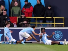 O filho de Heskey, Reagan, ajudou o United a vencer a quarta FA Youth Cup com uma vitória sobre o Man City