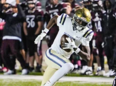 O wide receiver 3 estrelas de Delaware, Jamar Taylor, se comprometeu com o futebol Rutgers