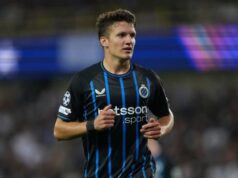 Christos Jolis, do Brugge, oferecido à Roma