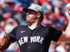 Carlos Rodon, dos Yankees, fez uma ótima segunda saída de reabilitação na quinta-feira