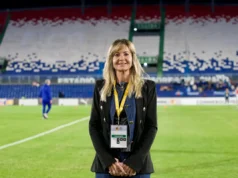 Chris Gambare e Camila Orlando comemoram o título sul-americano sub-17