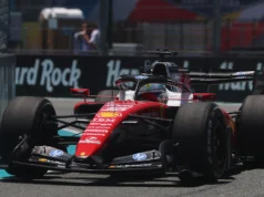 Leclerc da Ferrari é o mais rápido nos treinos de Miami