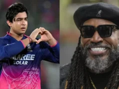 ‘Nova máquina de seis’: Chris Gayle substitui Vaibhav Suryavanshi depois que jovem de 15 anos quebra seu recorde de IPL