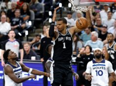 Wembanyama lidera os Spurs na derrota dos Timberwolves