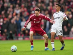 Wirtz perdeu o jogo do Liverpool contra o Chelsea devido a uma infecção estomacal