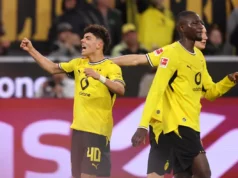Borussia Dortmund passa para o segundo lugar com vitória de retorno sobre o Eintracht Frankfurt