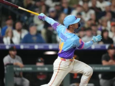 Tovar, Goodman homer em 5 corridas em 9º, Rockies venceu Giants por 8-6