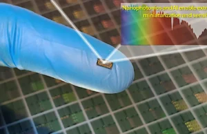 Chips de espectrômetro alimentados por IA reduzem a tecnologia de laboratório a um grão de areia