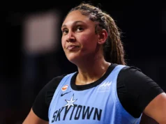 Camila Cardoso, da Sky, estabelece o recorde da WNBA de 13 de 13 com 38 assistências para estabelecer a marca da liga de Chicago