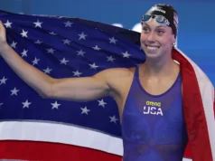 Gretchen Walsh quebrou o recorde mundial nos 50m livre