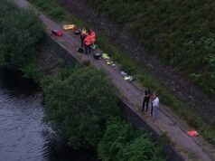 O corpo de um menino de 15 anos foi recuperado da água no reservatório de Stalybridge.