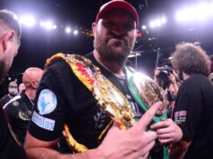 Ken Tyson Fury fez uma entrada surpresa no evento UFC White House Freedom 250