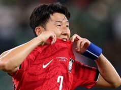 O filho pediu desculpas por deixar a Copa do Mundo na Coreia do Sul