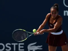 Leylah Fernandez revela kit Lululemon Wimbledon