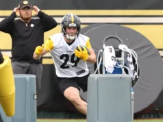 1 O novato do Steelers estava se preparando para assinar com um time diferente da NFL