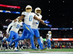 Esses 20 jogadores do Chargers serão agentes livres após a temporada de 2026