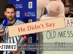 Verificação de fatos: citação falsa de Lionel Messi sobre torcedor de 100 anos – vem de ‘conta de torcedor’, não de jogador de futebol argentino